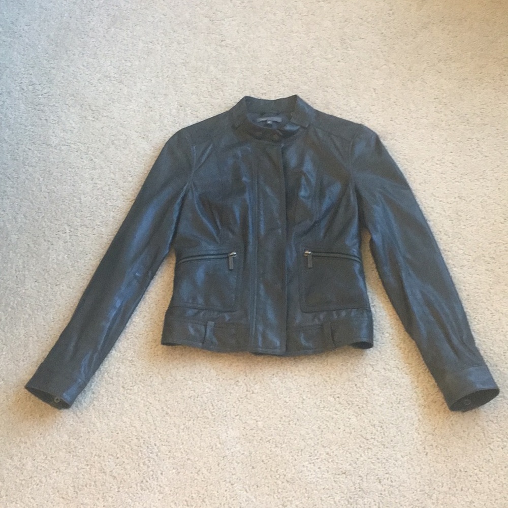 VINCE designer new leather jacket. Soft as butter!